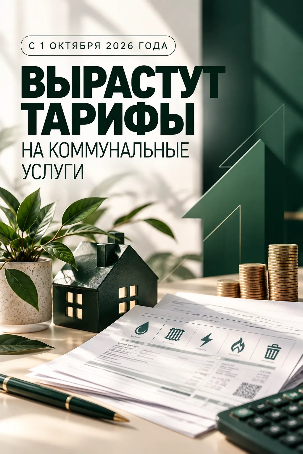 Петербуржцев ждёт второе повышение стоимости ЖКУ с 1 октября 2026 года